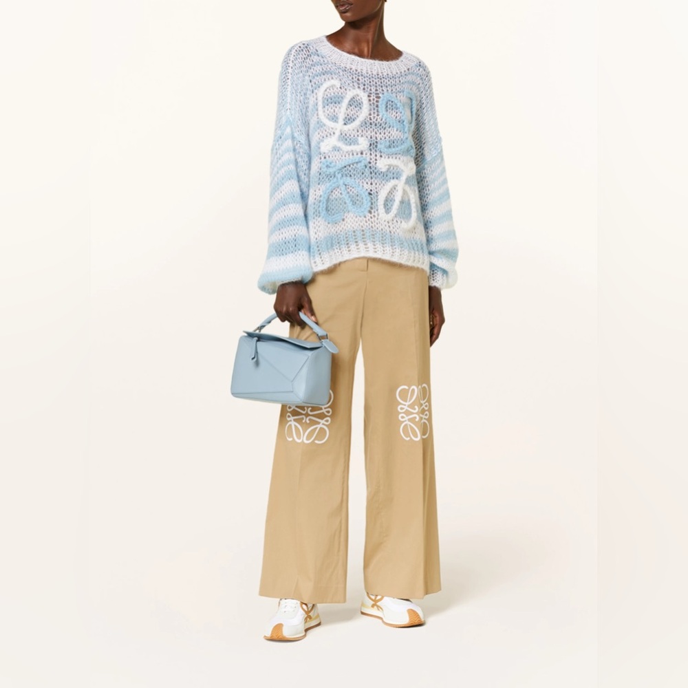 Loewe Puzzle Small Blue Bag - Picture 12 of 13
